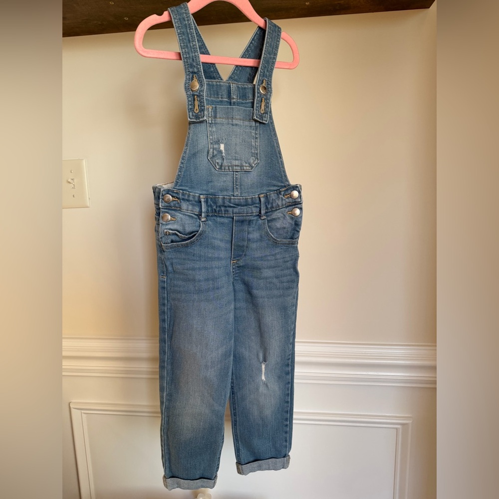 Old Navy Classic Blue Girl Overalls